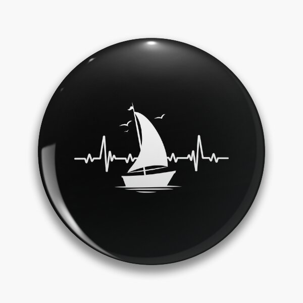 Item preview, Sailing Heartbeat Captain Sailing Anchor Sailing  designed and sold by Pubi.