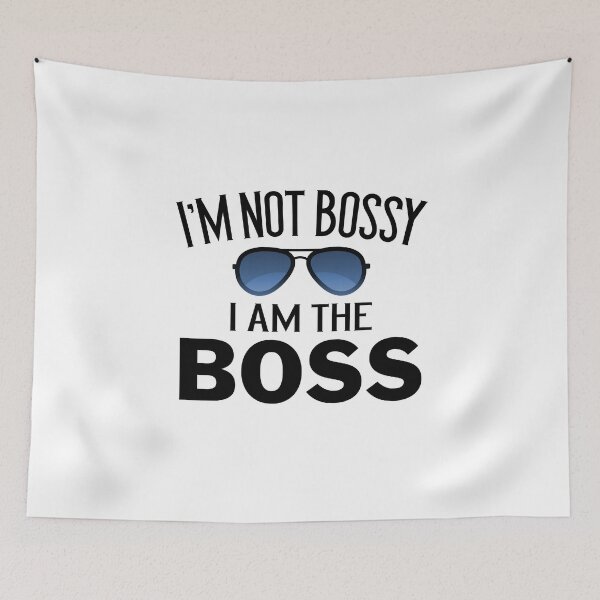 Item preview, I'm Not Bossy I Am The Boss Funny Work Attitude Gift designed and sold by onceproject.