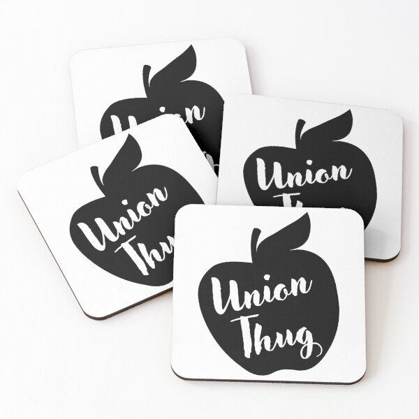 Item preview, Ed Red Union Thug Teacher designed and sold by juliannamullin.