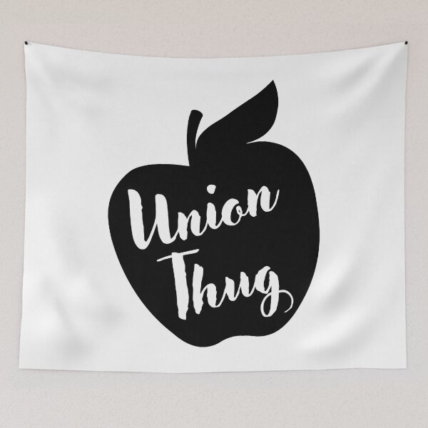 Item preview, Ed Red Union Thug Teacher designed and sold by juliannamullin.
