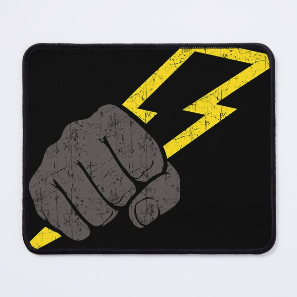 Item preview, fist hand with electric union designed and sold by juliannamullin.