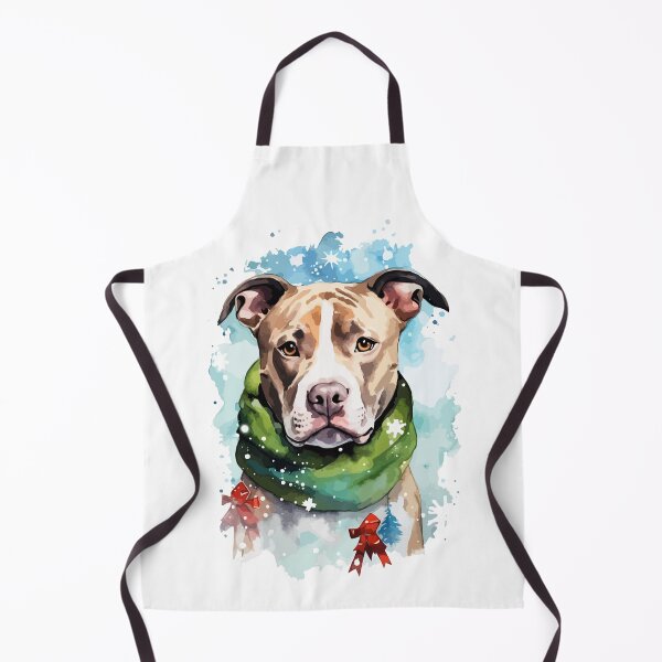 Item preview, Sad Christmas Pitbull designed and sold by PrettyPittie Shop.