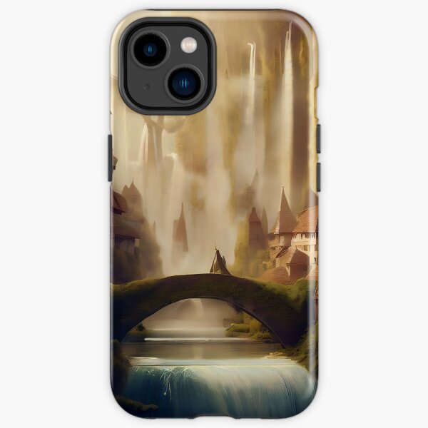 Medieval city iPhone Tough Case