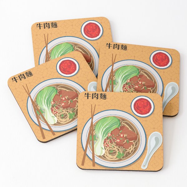 Item preview, Beef Noodlles Soup Wall Art designed and sold by SurfolioPrints.