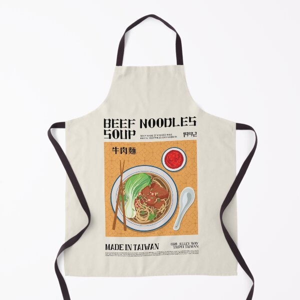 Item preview, Beef Noodlles Soup Wall Art designed and sold by SurfolioPrints.