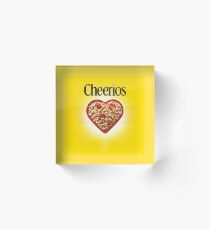 Cheerios Acrylic Block