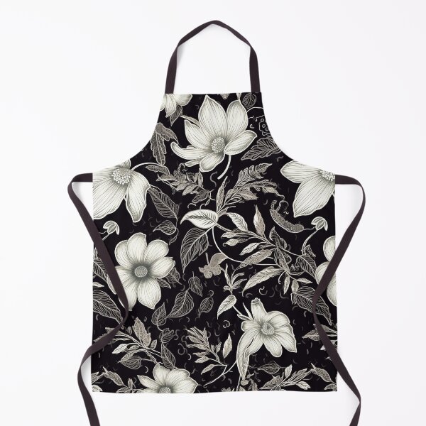 Item preview, Kicrino - Jardín de flores blanco y negro (6/8) designed and sold by sabantha.