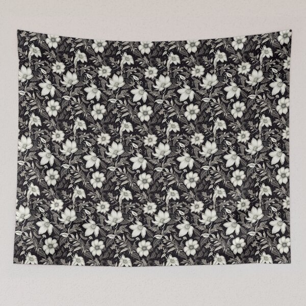 Item preview, Kicrino - Jardín de flores blanco y negro (6/8) designed and sold by sabantha.