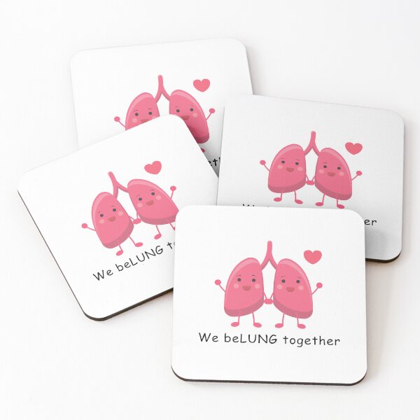 Item preview, Cardiology Puns - We beLUNG together designed and sold by PurpleWay.