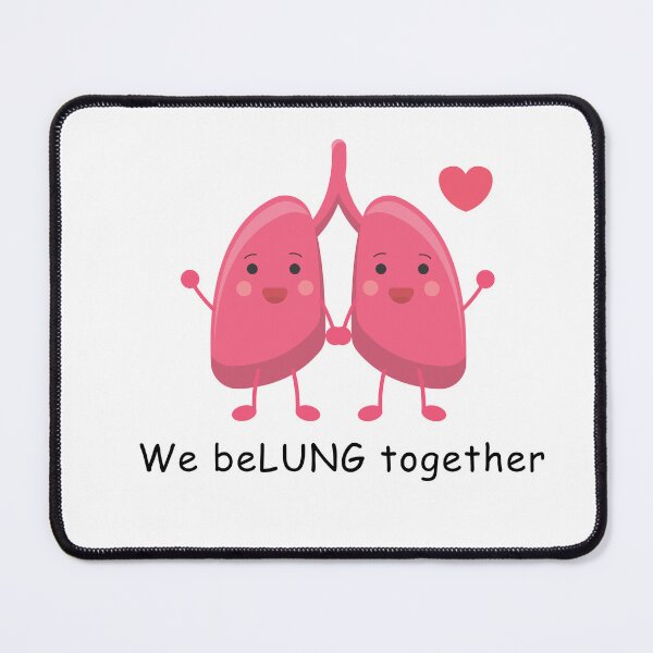 Item preview, Cardiology Puns - We beLUNG together designed and sold by PurpleWay.