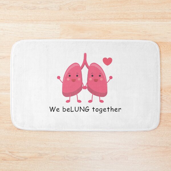 Item preview, Cardiology Puns - We beLUNG together designed and sold by PurpleWay.