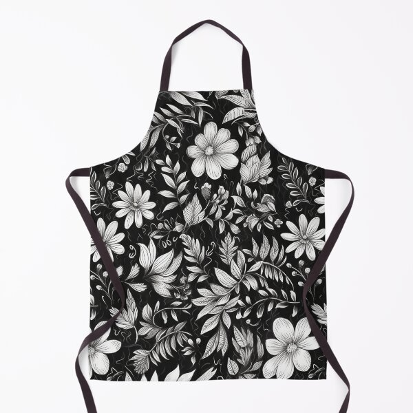 Item preview, Kicrino - Jardín de flores blanco y negro (7/8) designed and sold by sabantha.