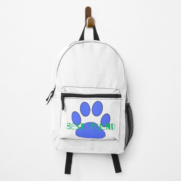 Item preview, BLUE DOG PRINT AND GREEN 'BEST FRIEND'. designed and sold by coffeeflavour.