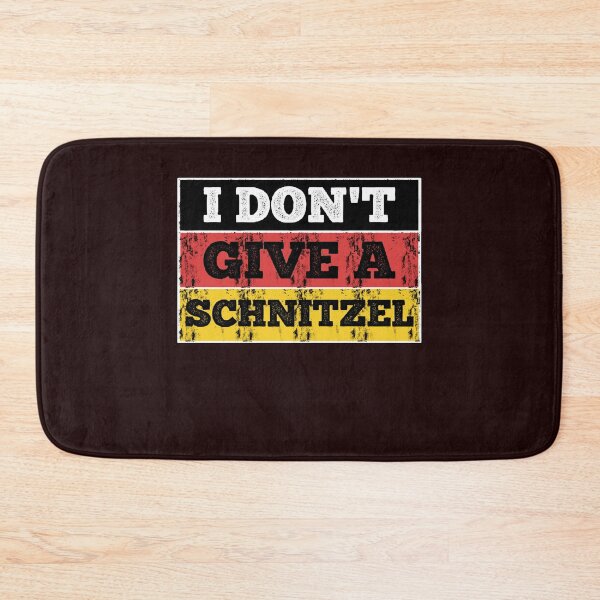 Item preview, I Don't Give a Schnitzel  designed and sold by Mariano ⭐⭐⭐⭐⭐.