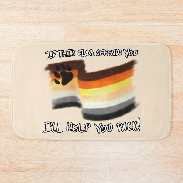Item preview, If This Flag Offends You... (Bear) designed and sold by StellarDraconic.