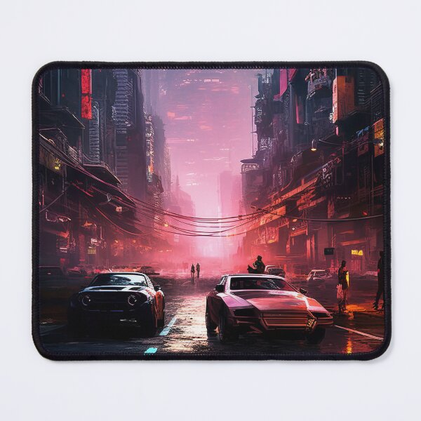 Item preview, Nighttime Futuristic City Vibes designed and sold by cyberartmaker.