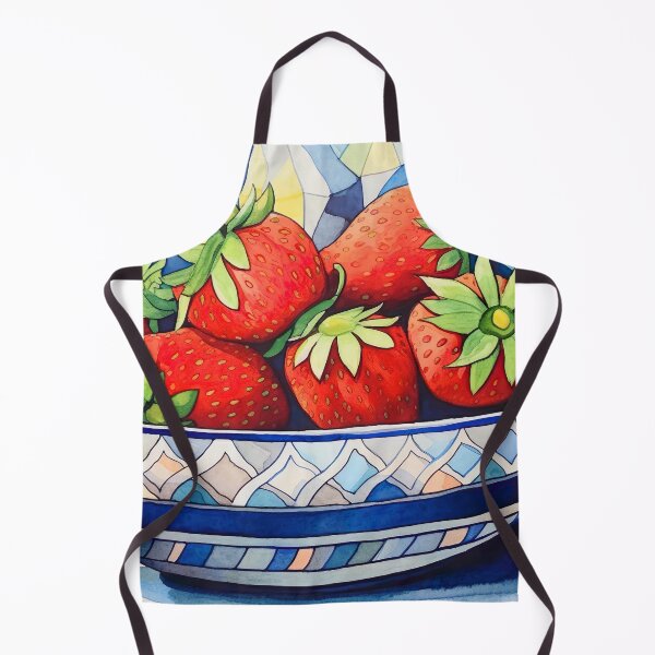 Aperçu de l'œuvre aquarelle de fraise appétissante 3 créée et vendue par FlaskLab.