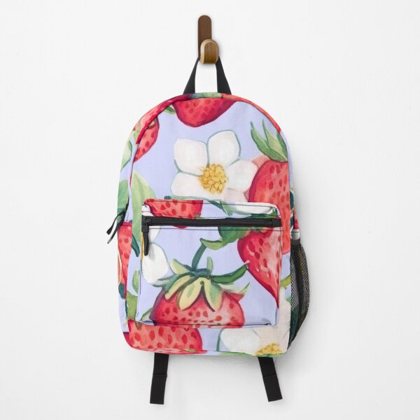 Item preview, appetizing strawberry watercolor 4 designed and sold by FlaskLab.