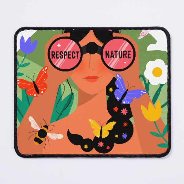 Item preview, Respect Nature Girl designed and sold by mathagerbavip.