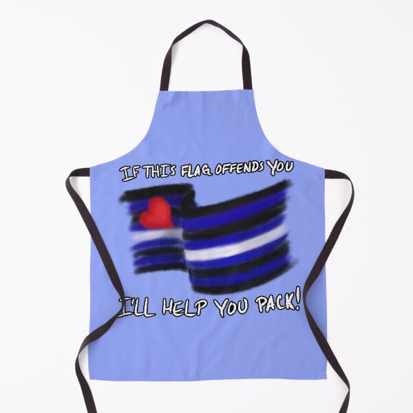 Item preview, If This Flag Offends You... (Leather) designed and sold by StellarDraconic.