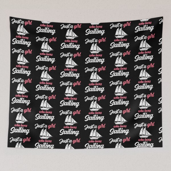 Item preview, Just A Girl Sailing Captain Sailing Sailing Boat designed and sold by Pubi.
