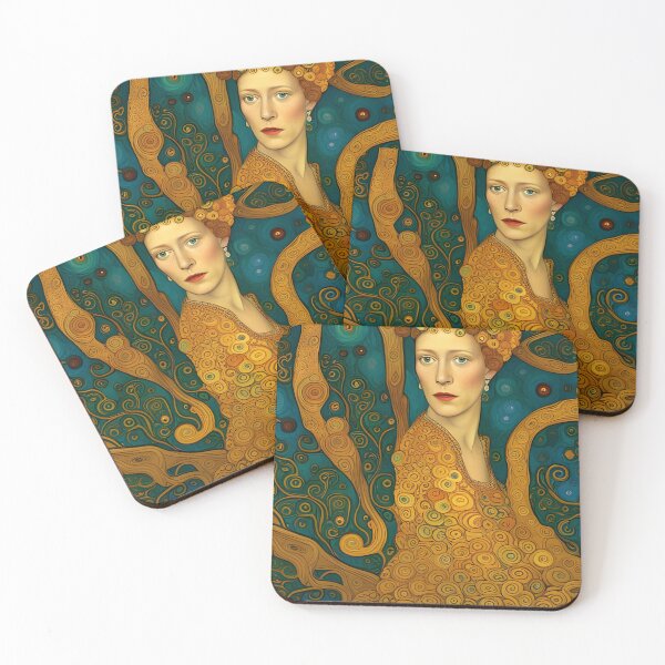 Item preview, Artistic Symphony: Goldilocks by Klimt and van Gogh designed and sold by stine1.