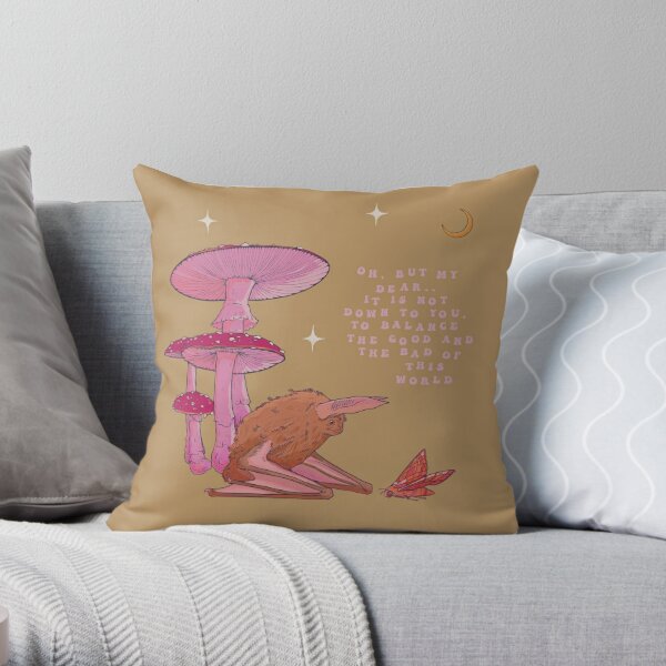 Weight of the world.. Throw Pillow