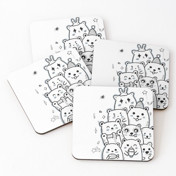 Item preview, Happy Cute Lovely Animals designed and sold by SceneryStudio.