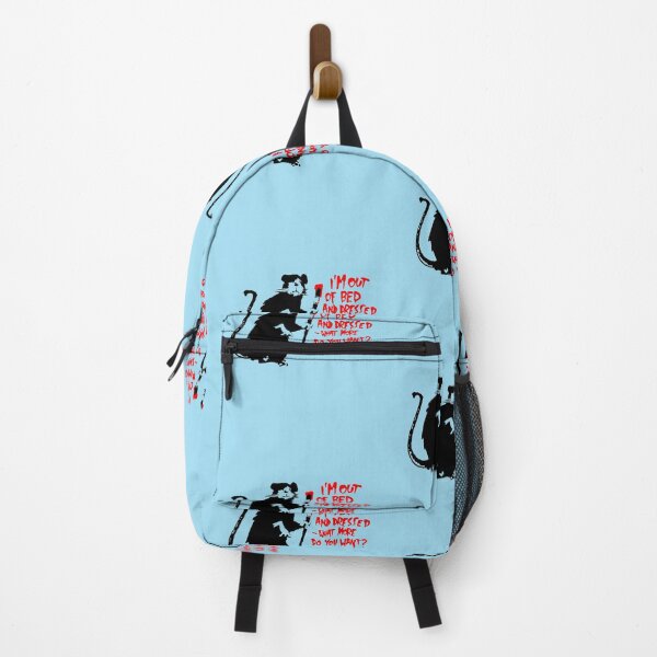 Item preview, Banksy I'm out of bed and dressed, what more do you want designed and sold by AviellePetrone.