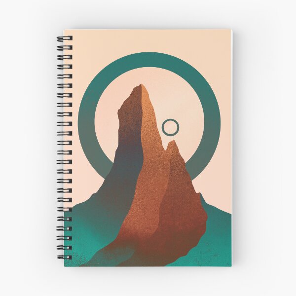 Item preview, Peak of emeralds and orange  designed and sold by Swadeillustrations.