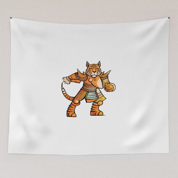 Item preview, Samurai Tiger with full armor designed and sold by Studio-Jun.