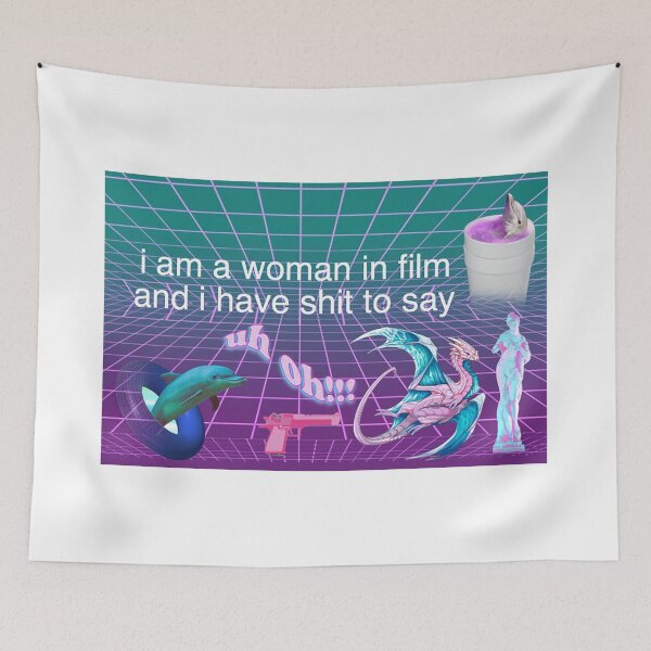 Item preview, woman in film designed and sold by angersandwich.