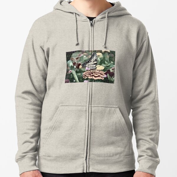 Butterfly Zipped Hoodie