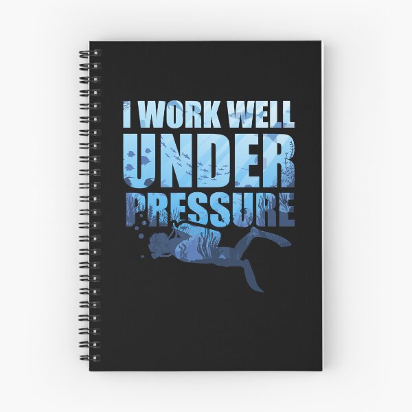 Item preview, I Work Well Under Pressure Scuba Diving Deep  designed and sold by Pubi.