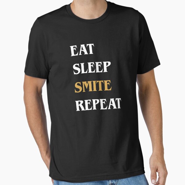 Item preview, Eat Sleep Smite Repeat - Funny Paladin designed and sold by pixeptional.