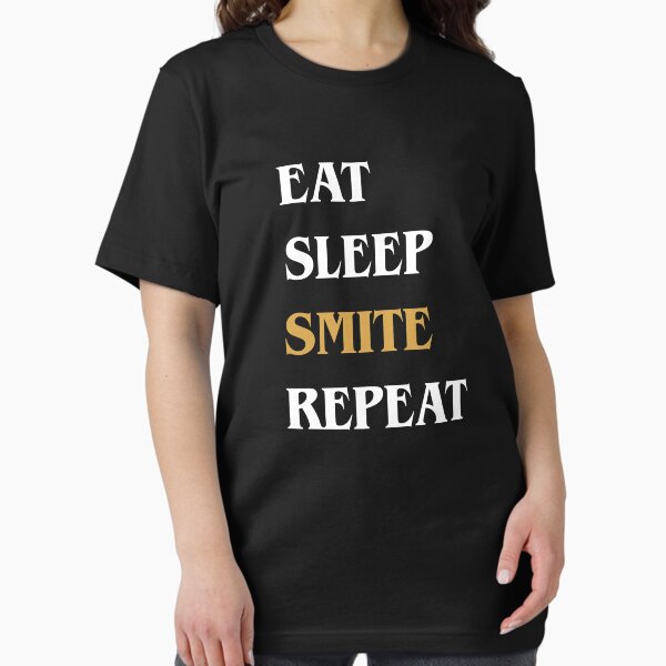 Item preview, Eat Sleep Smite Repeat - Funny Paladin designed and sold by pixeptional.