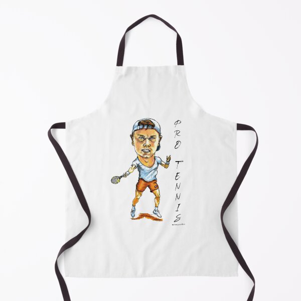 Item preview, Holger Rune Tennis Pro caricature designed and sold by dizzycatbiz.