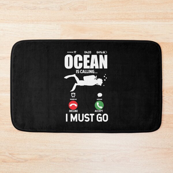 Item preview, The Ocean Is Calling I Must Go Scuba Diving  designed and sold by Pubi.