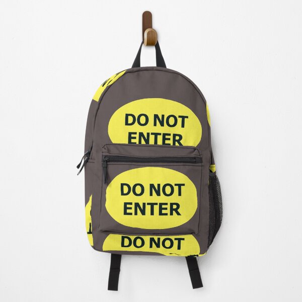 Item preview, DO NOT ENTER sign designed and sold by lobodelnoir.