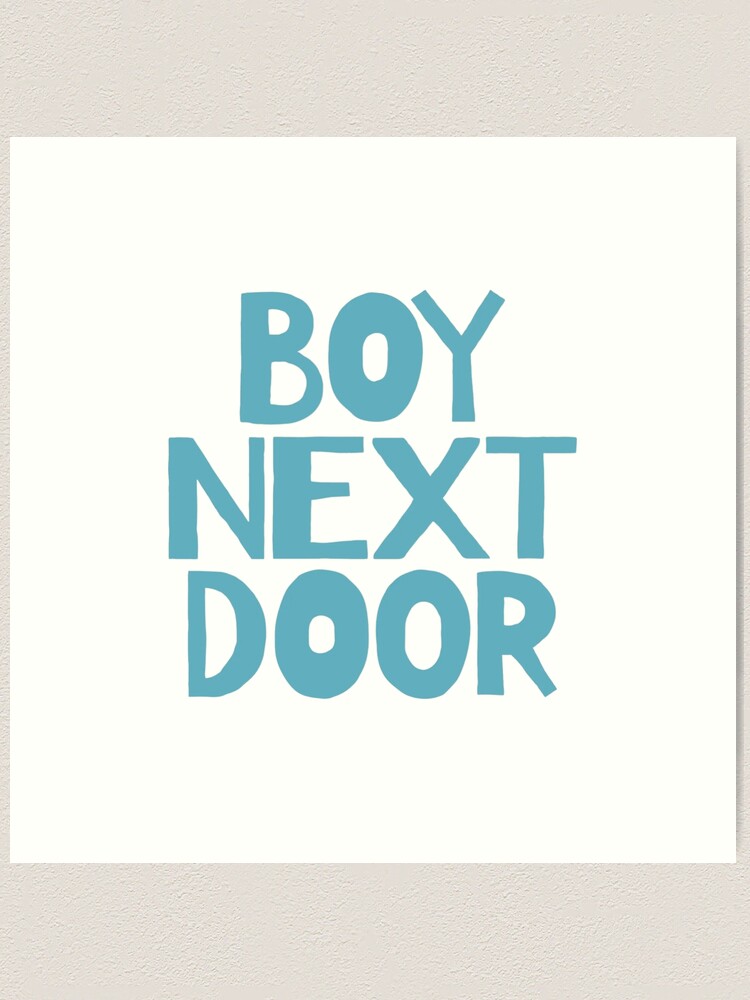 BOYNEXTDOOR Logo Kpop Print