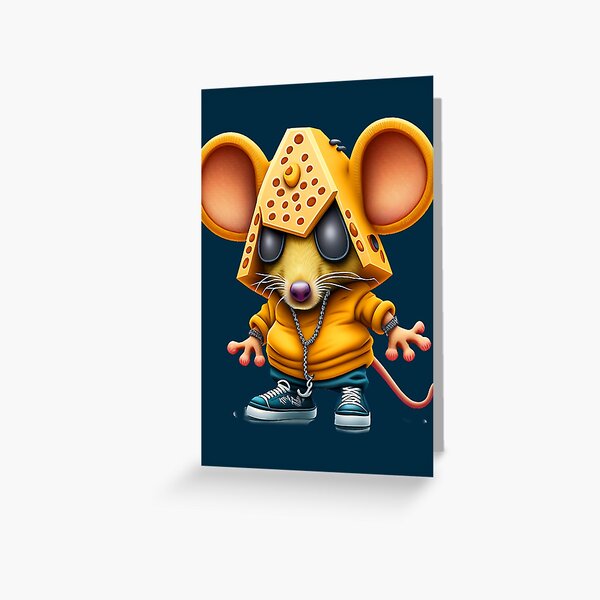 biggie cheese Greeting Card by lghafour