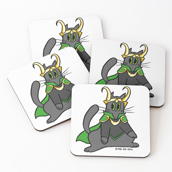 Item preview, Kneel Before Loki, the Lokitty! designed and sold by TheVixCats.