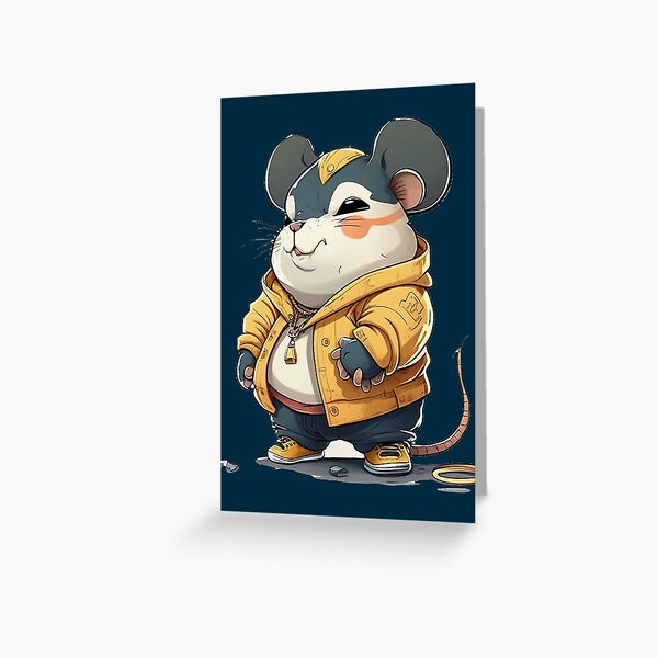 biggie cheese Greeting Card by lghafour