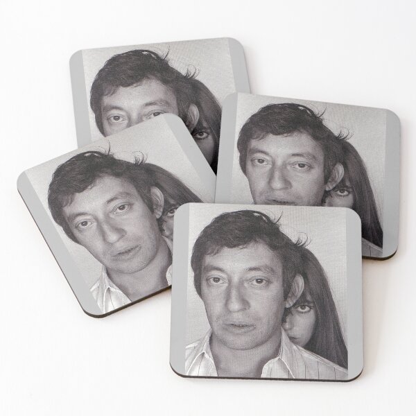 Item preview, Serge Gainsbourg and Jane Birkin designed and sold by umutozturk.