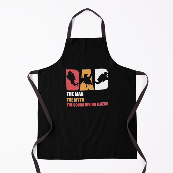 Item preview, Dad The Man The Myth Scuba Diving Snorkeling Ocean designed and sold by Pubi.