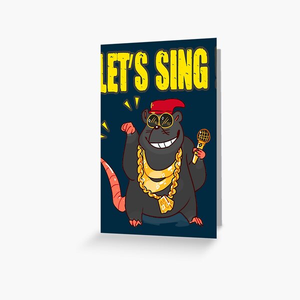 biggie cheese Greeting Card by lghafour