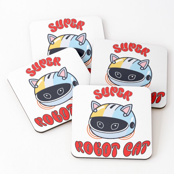 Item preview, SUPER ROBOT CAT designed and sold by Sam_Store Fisher.