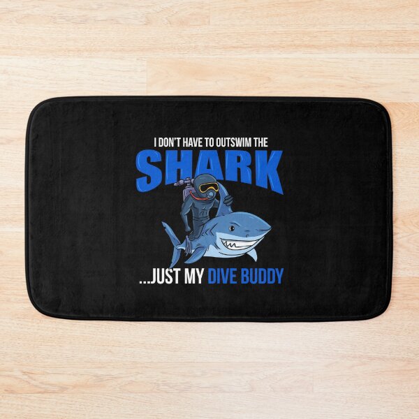 Item preview, Scuba Diving Shark Buddy Deep Sea Diving  designed and sold by Pubi.