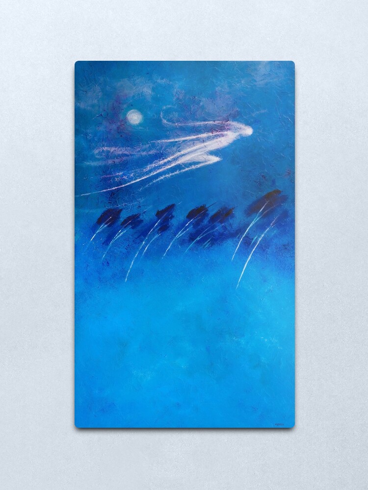 Alternate view of BOREAS - THE NORTH WIND Metal Print