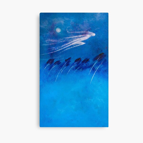 BOREAS - THE NORTH WIND Canvas Print